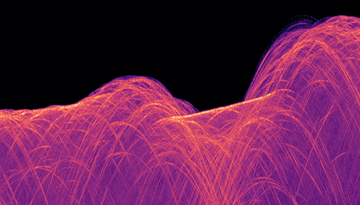 Coherent range-compressed radargram