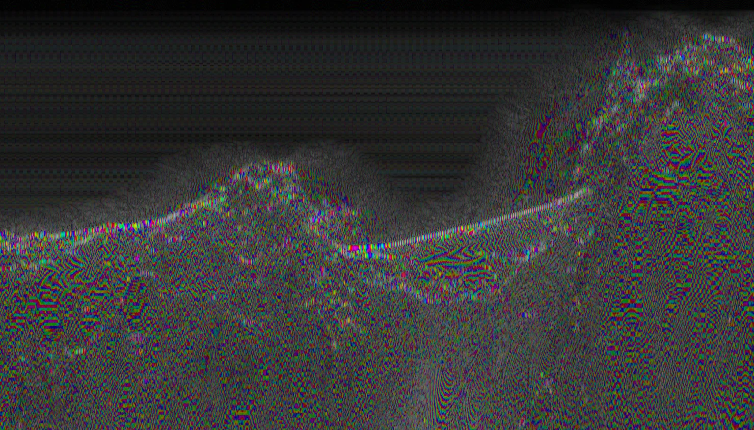 Phase of the coherent range-Doppler focused radargram