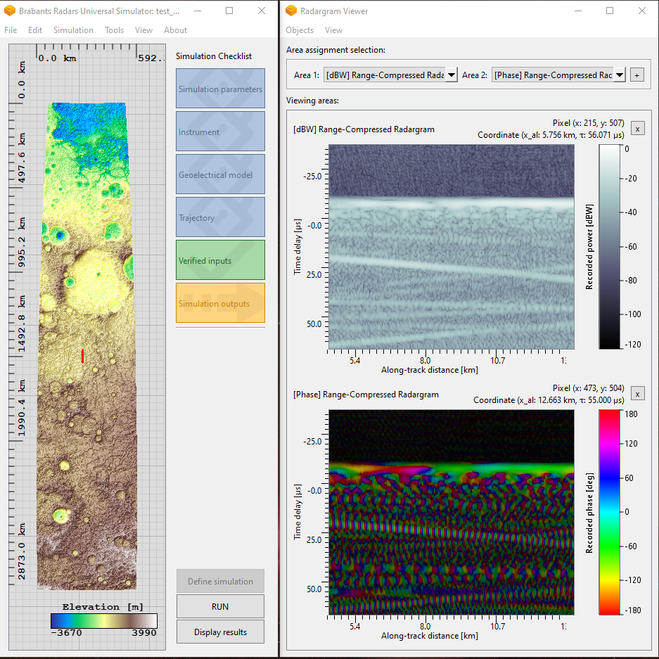 Brabants Radar Universal Simulator Preview